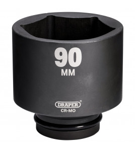 Draper HI-TORQ® Deep Impact Socket, 1 Sq. Dr., 90mm