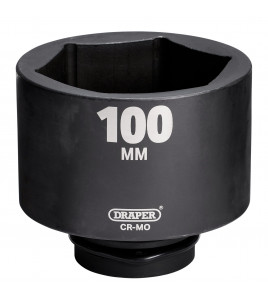 Draper HI-TORQ® Deep Impact Socket, 1 Sq. Dr., 100mm