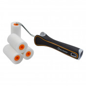 ROLLINGDOG SUPER-EDGE™ Mini High-Density Paint Roller Set, 2/50mm (5 Piece)