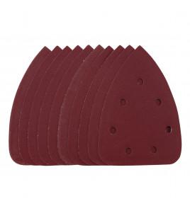 Detail Sanding Sheets with Hook and Loop, 140mm, 240 Grit, SSD6 (Pack of 10)