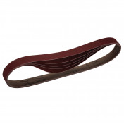 Cloth Sanding Belt, 25 x 762mm, 40 Grit (Pack of 5)