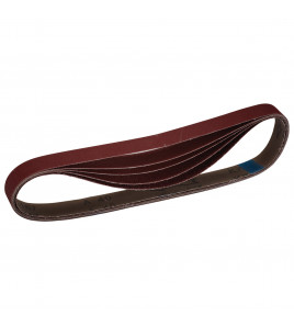Cloth Sanding Belt, 25 x 762mm, Assorted Grit (Pack of 5)