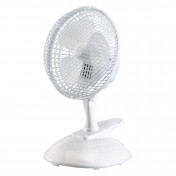 230V Clip-On Desk Fan, 6/150mm, 15W