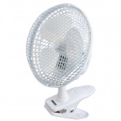 230V Clip-On Desk Fan, 6/150mm, 15W