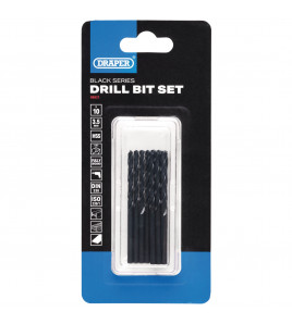 Black HSS Drill Bit, 3.5 x 70mm (Pack of 10)