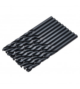 Black HSS Drill Bit, 4.5 x 80mm (Pack of 10)