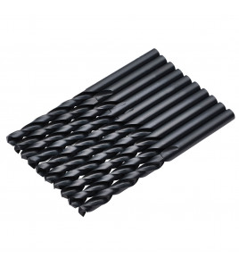Black HSS Drill Bit, 8 x 117mm (Pack of 10)