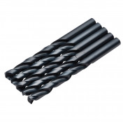 Black HSS Drill Bit, 9.0mm x 125mm (Pack of 5)