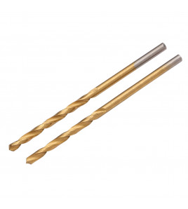 HSS Titanium Nitride Coated Drill Bit, 1 x 34mm (Pack of 2)