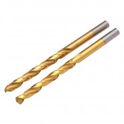 HSS Titanium Nitride Coated Drill Bit, 5.5mm x 93mm (Pack of 2)