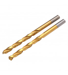 HSS Titanium Nitride Coated Drill Bit, 5.5 x 93mm (Pack of 2)