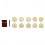 Polishing Wheels Set for D20 Engraver/Grinder (12 Piece)