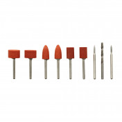 Grinding/Drilling Points for D20 Engraver/Grinder (9 Piece)