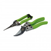 Bypass Pruner and Flower Shear Set (2 Piece)