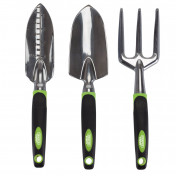 Draper Expert Aluminium Hand Fork and Trowel Set (3 Piece)