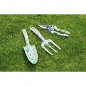 Garden Tool Set with Floral Pattern (3 Piece)