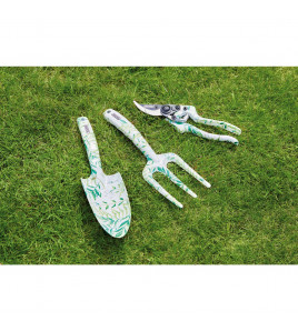 Garden Tool Set with Floral Pattern (3 Piece)