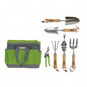 Stainless Steel Garden Tool Set with Storage Bag (8 Piece)