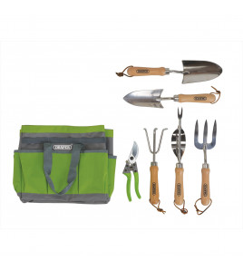 Stainless Steel Garden Tool Set with Storage Bag (8 Piece)