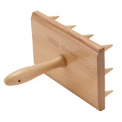 Draper Heritage Wooden Multi-Seed Tray Dibber with 12 Prongs, 120mm x 200mm