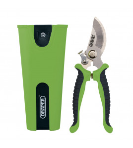 Bypass Secateurs and Holster Set, 190mm (2 Piece)