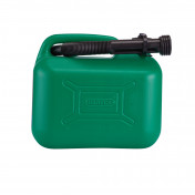 Plastic Fuel Can, 5L, Green