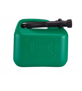 Plastic Fuel Can, 5L, Green