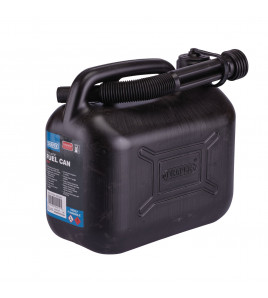 Plastic Fuel Can, 5L, Black