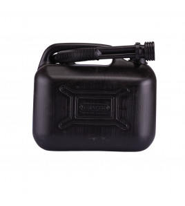 Plastic Fuel Can, 5L, Black