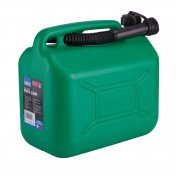 Plastic Fuel Can, 10L, Green