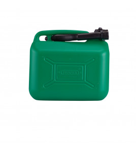 Plastic Fuel Can, 10L, Green