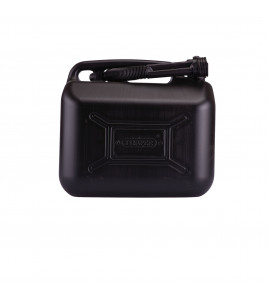 Plastic Fuel Can, 10L, Black