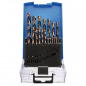 HSS Turbo Titanium Drill Bit Set (19 Piece)