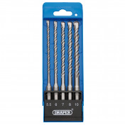 SDS Plus Drill Bit Set (5 Piece)