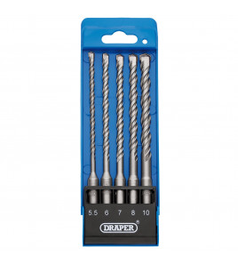 SDS Plus Drill Bit Set (5 Piece)