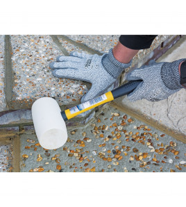 Draper Expert Non-Marking Rubber Head Mallet with Fibreglass Shaft, 680g/24oz