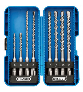 SDS Plus Drill Bit Set (8 Piece)