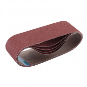 Cloth Sanding Belt, 75 x 533mm, 80 Grit (Pack of 5)