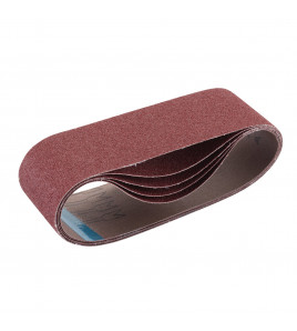 Cloth Sanding Belt, 75 x 533mm, 80 Grit (Pack of 5)