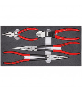 KNIPEX 00 20 01 V16 Set Of Pliers In a Foam Tray, 4 Parts