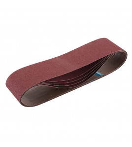 Cloth Sanding Belt, 100 x 915mm, 80 Grit (Pack of 5)