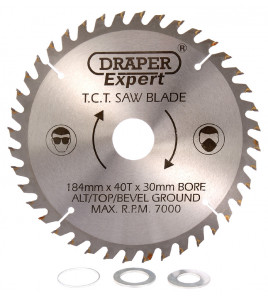 Expert TCT Saw Blade 184X30mmx40T