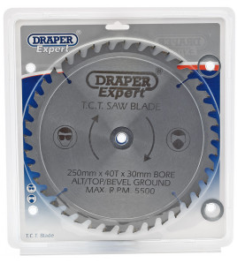 Expert TCT Saw Blade 250X30mmx40T