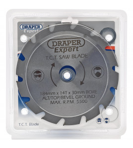 Expert TCT Saw Blade - Nail Cutting, 184 x 30mm, 14T - Discontinued