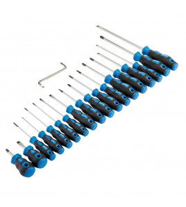 Soft Grip Screwdriver Set (19 Piece)
