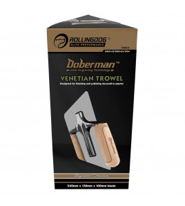ROLLINGDOG DOBERMAN™ Venetian Trowel, 240 x 130 x 100mm