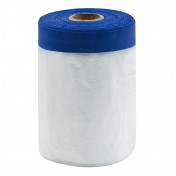 ROLLINGDOG PAINTERS-SHIELD™ Blue Pretaped Masking Film, 33m x 55cm