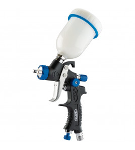 Gravity Feed HVLP Composite Body Air Spray Gun, 100ml