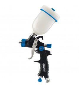 Gravity Feed HVLP Composite Body Air Spray Gun, 100ml
