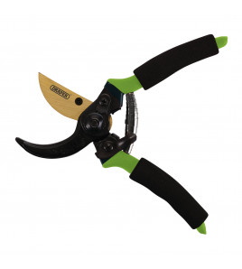 Bypass Secateurs with Foam Grips, 203mm